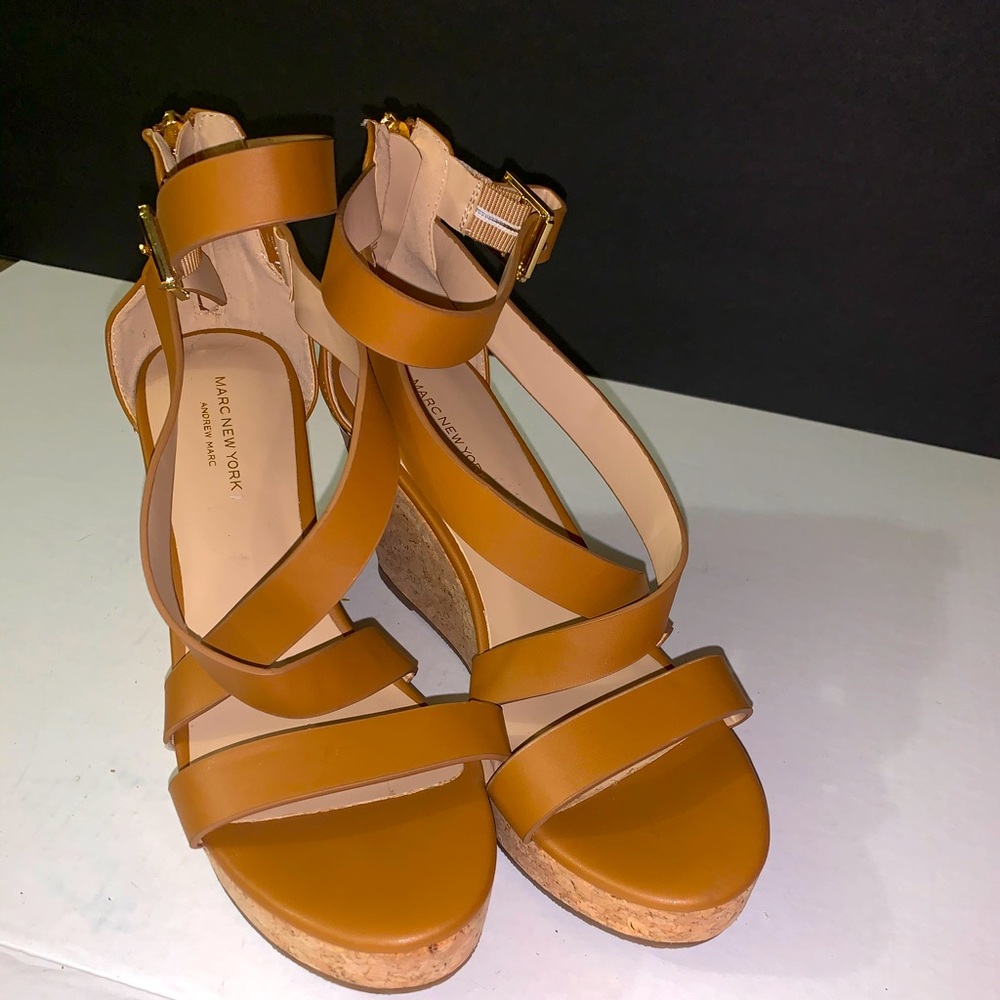 Tan Marc New York Wedges
